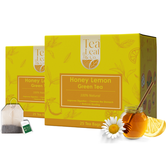 Honey Lemon Green Tea (Pack of 2) - 50 Tea Bags