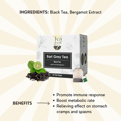 Earl Grey Black Tea - 25 Tea Bags
