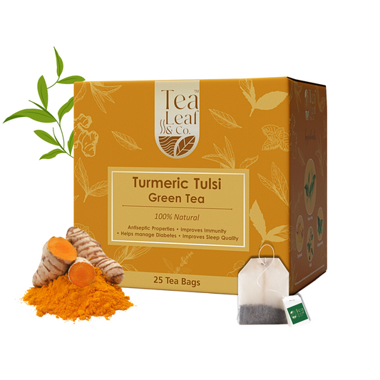 Turmeric Tulsi Green Tea - 25 Tea Bags
