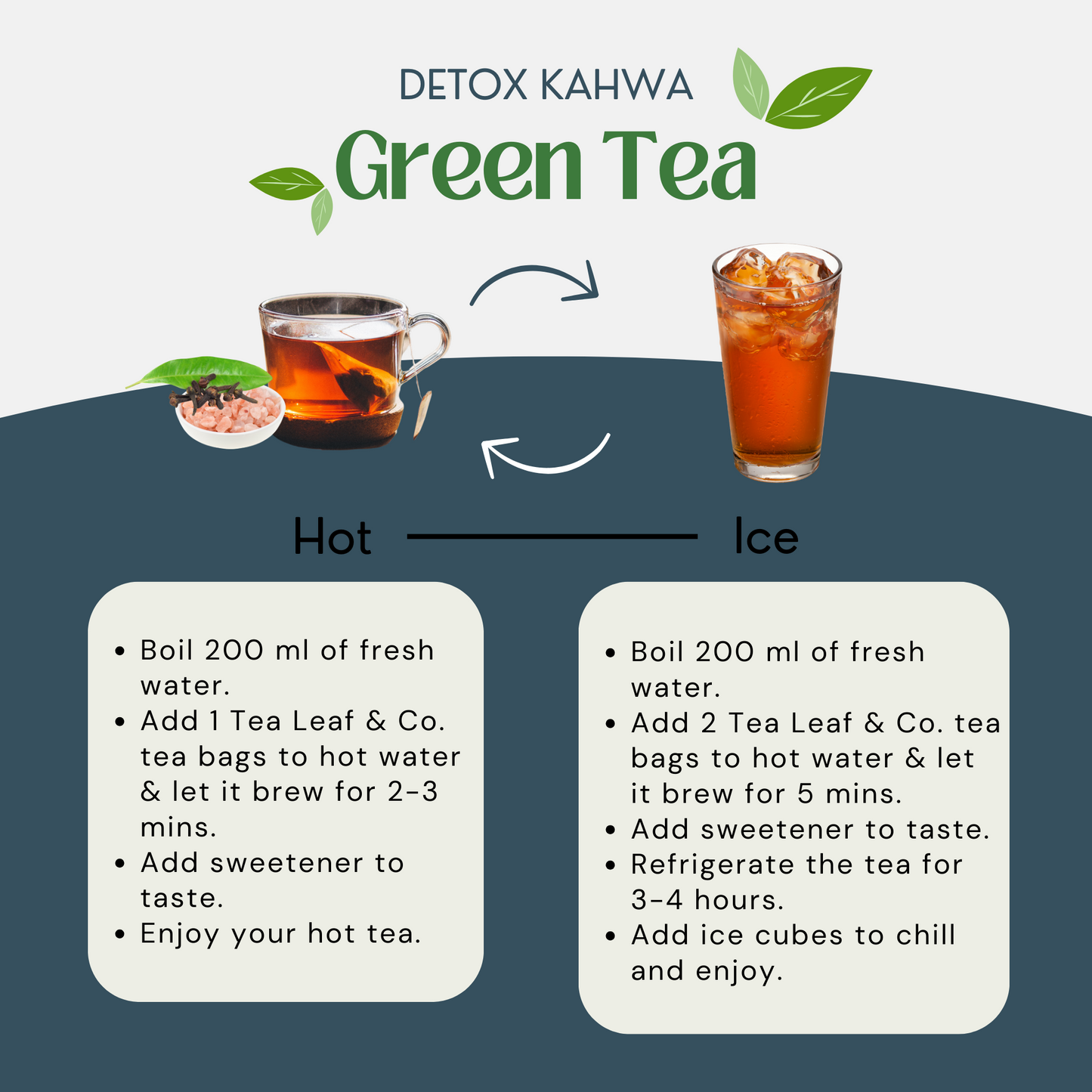 Detox Kahwa Green Tea - 15 Pyramid Tea Bags