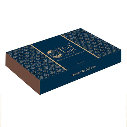 Assorted Green Tea Gift Box | Pack of 8x6 (48 Tea Bags) Black & Green Tea - Premium Healthy Gift Pack | Christmas Tea Gift Set
