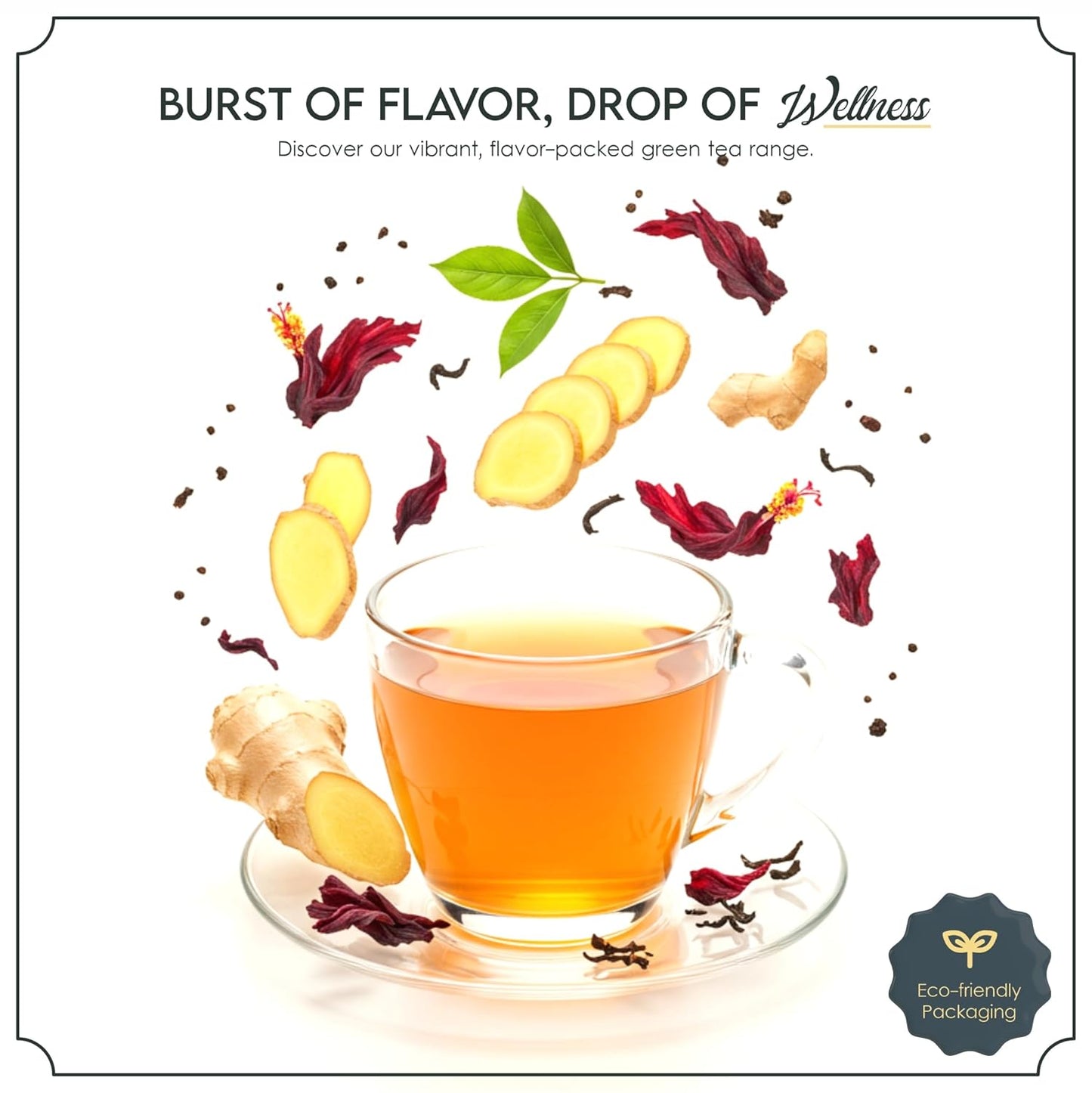 Joyful Tea Assortment  Luxury Tea Sampler Gift Box Premium Tea Blends