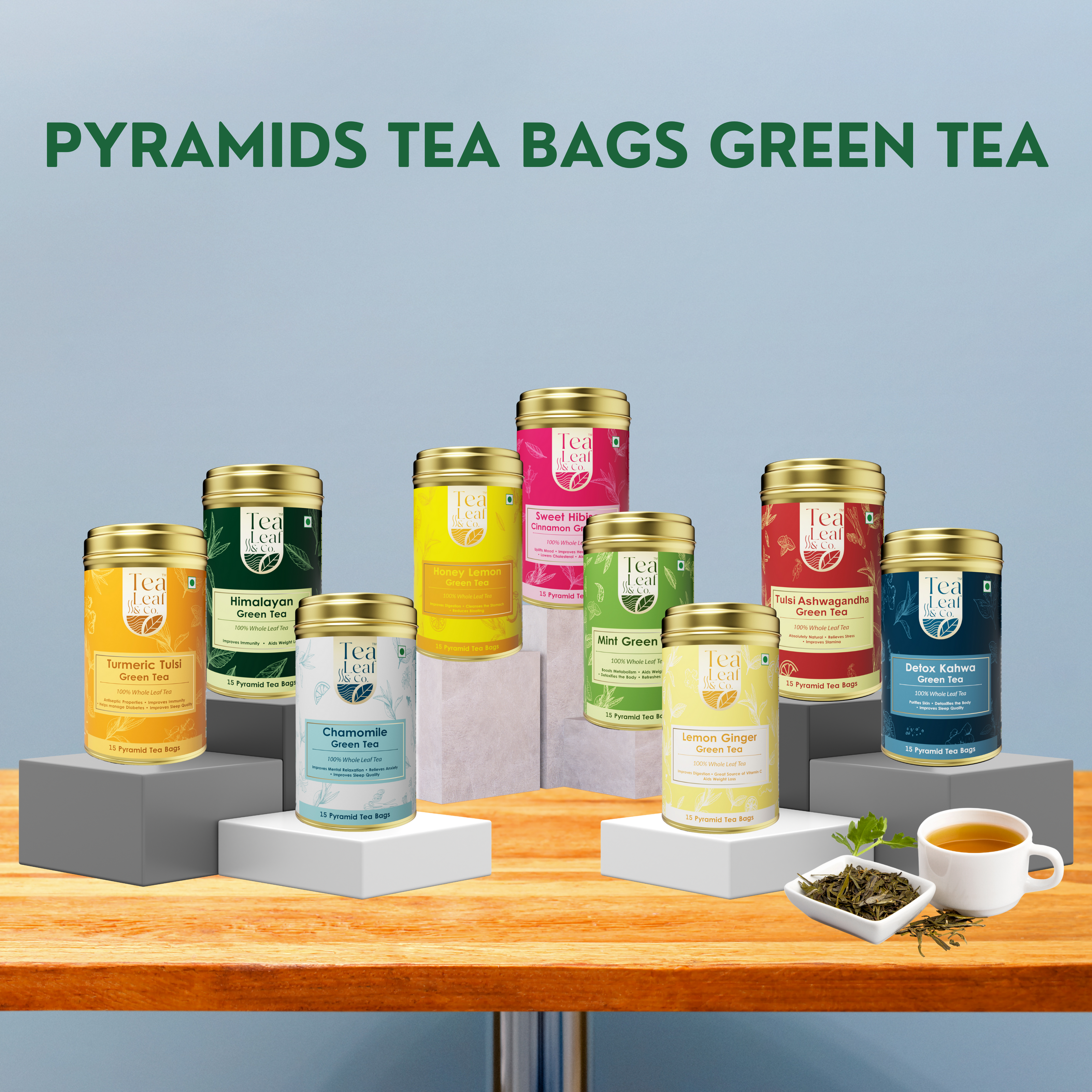 pyramid tea bags