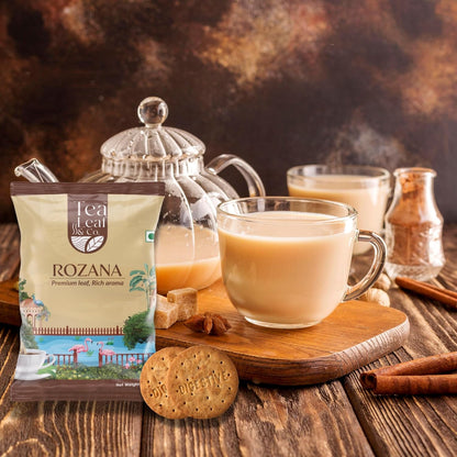 Rozana Premium CTC Black Tea Strong & Bold Flavor Fresh Loose Leaf for a Robust Morning Energy Boost 250g Pack
