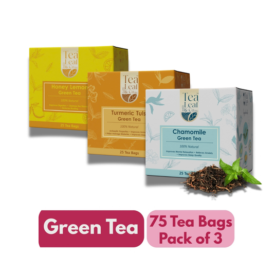 Chamomile, Honey Lemon & Turmeric Tulsi Green Tea