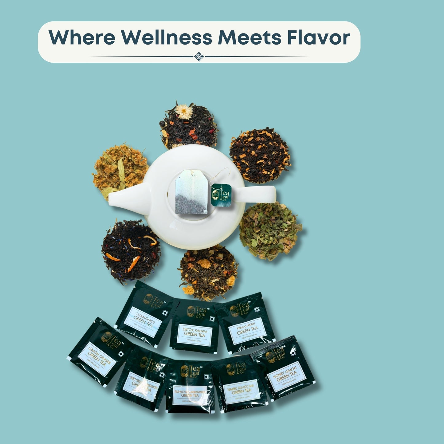 Chamomile Green Tea Improves Sleep & Anxiety Relief Farm Fresh 30 Pyramid Tea Bags Pack of 2