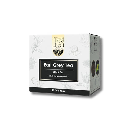 Earl Grey Black Tea with Vitamin C High Energy & Sugar Levels 25 Tea Bags Pack of 1
