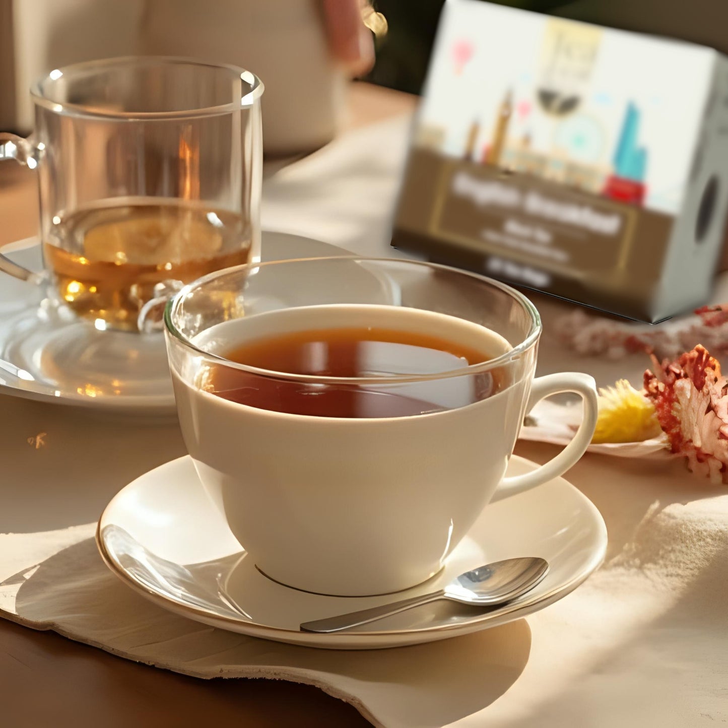 English Breakfast Black Tea High Energy & Sugar Levels Farm Fresh Flavour 25 Tea Bags Pack of 1