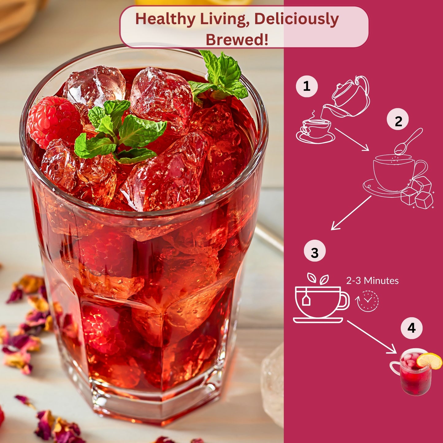 Green Tea Set (Pack of 3) - 45 Pyramid Tea Bags