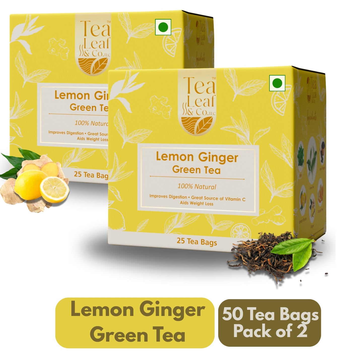 Lemon Ginger Green Tea