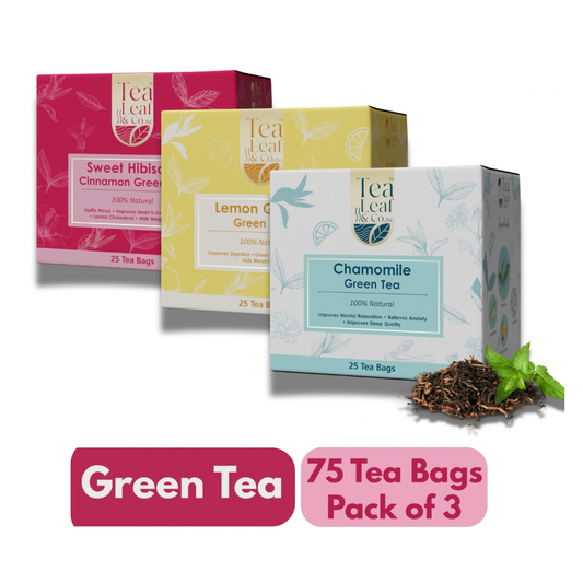 Sweet Hibiscus, Lemon Ginger & Chamomile Green Tea