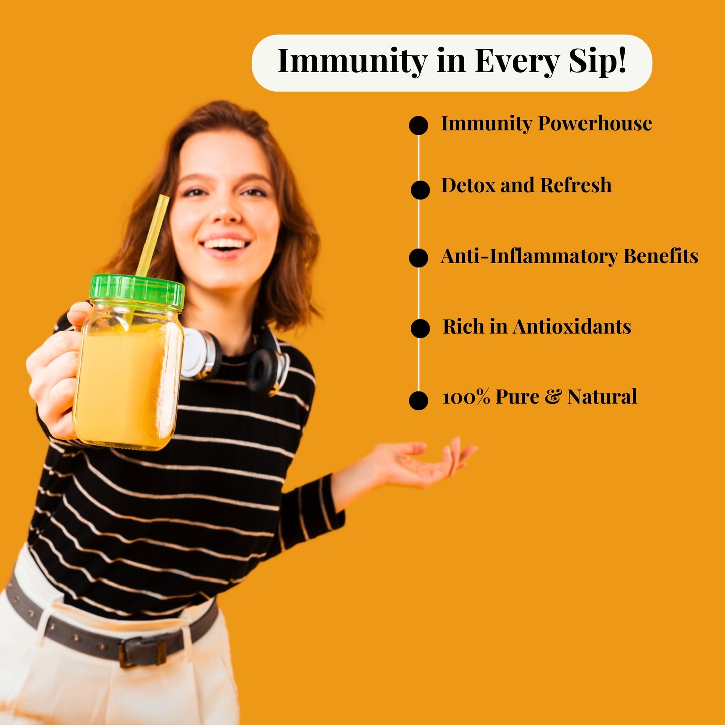 Turmeric Tulsi Green Tea Natural 15 Pyramid Green Tea Bags Pack of 1